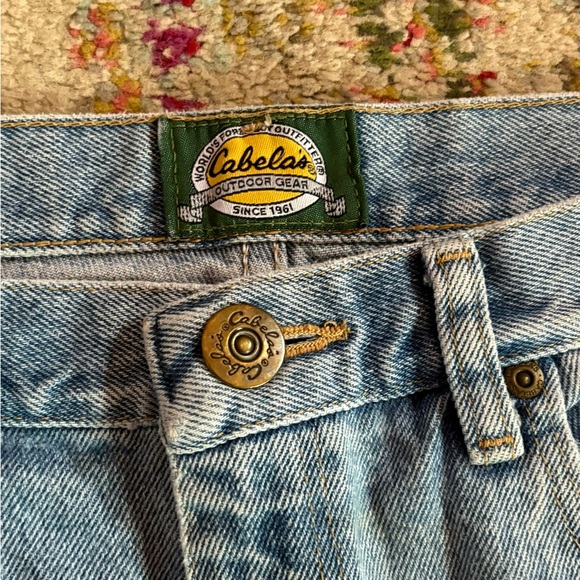 Cabela’s Men’s Stonewashed 5 Pocket Cotton Blue Jeans RN58835 - Picture 8 of 13